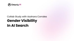 female gender visibility in ai search platforms research